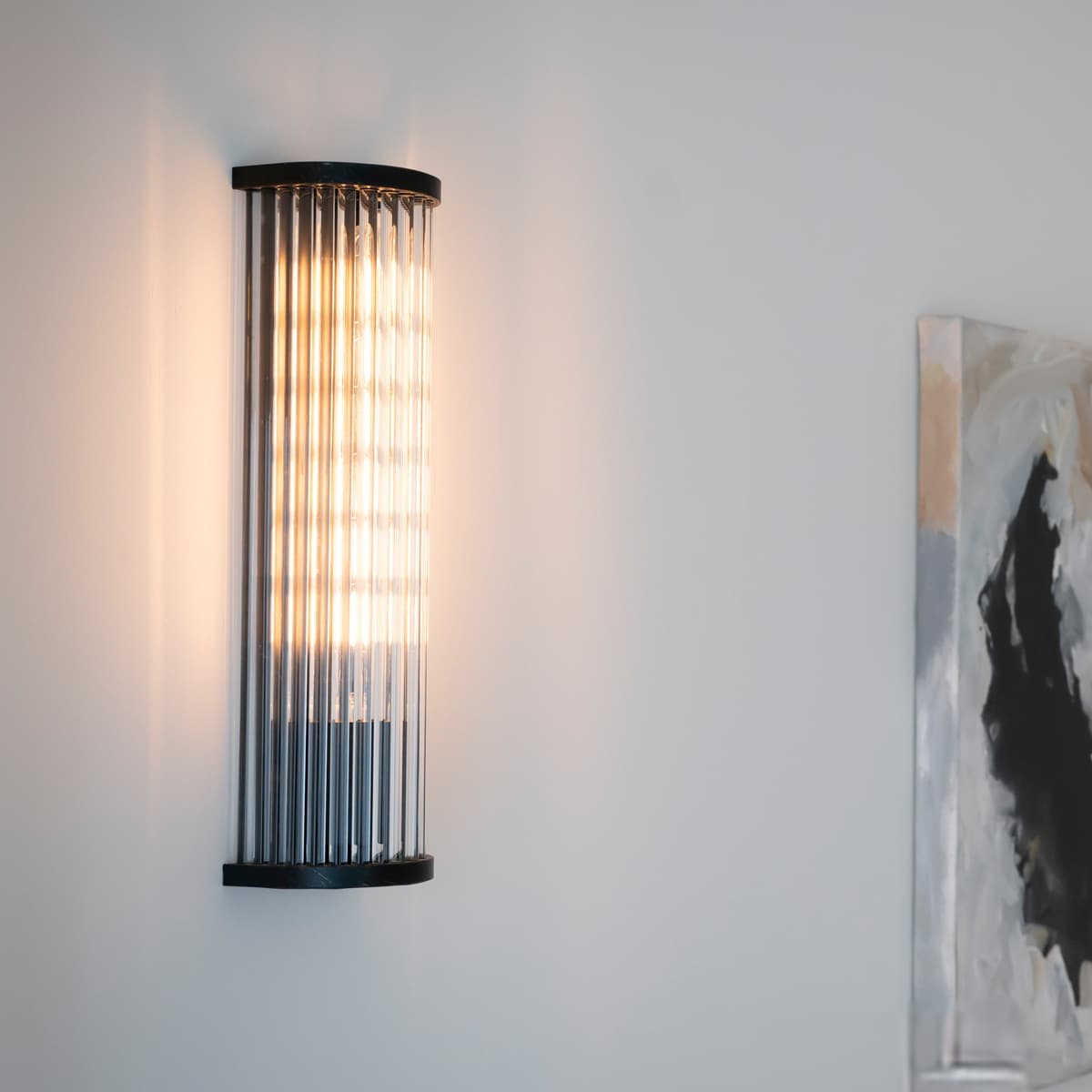 Corbelle 1 Light Wall Bracket in Antique Black-img-2