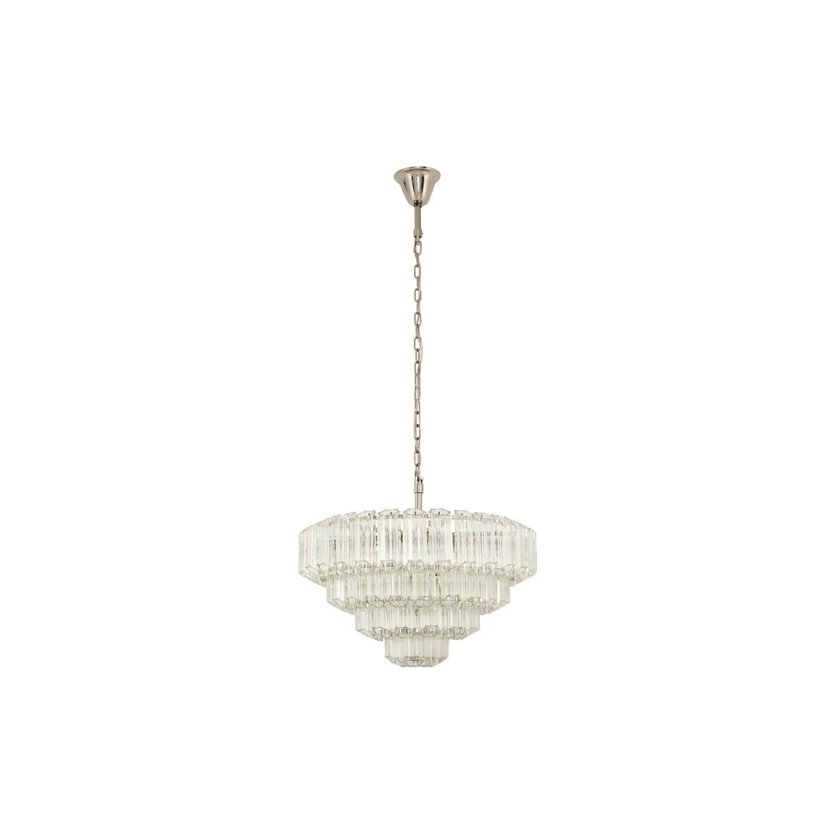 Imperial 6+3 Light Glass Chandelier-img-1