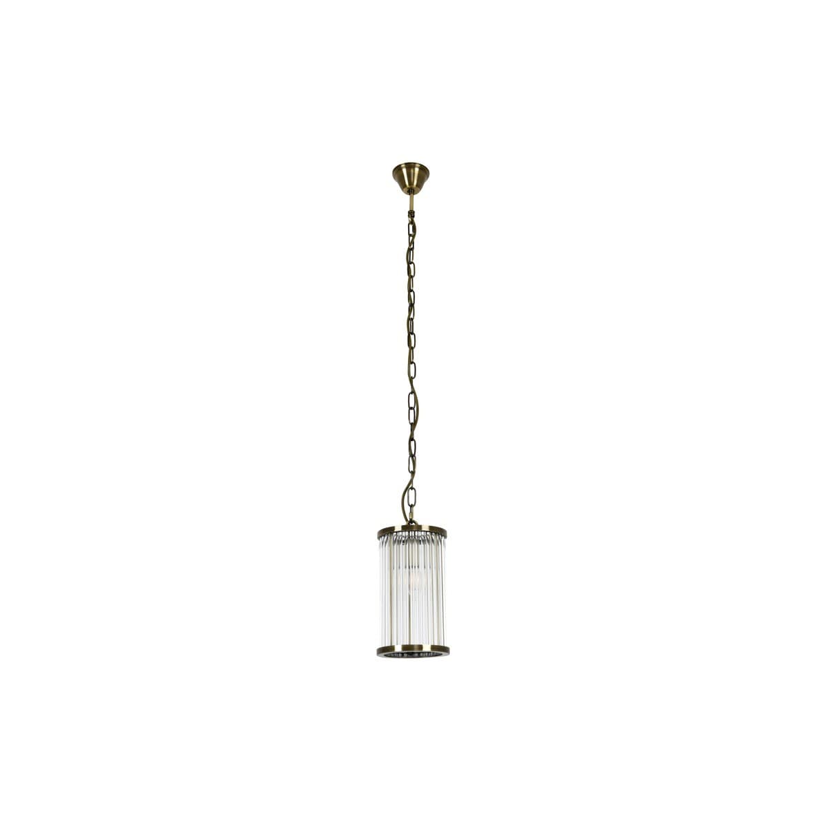 Corbelle 1 Light Pendant in Antique Brass