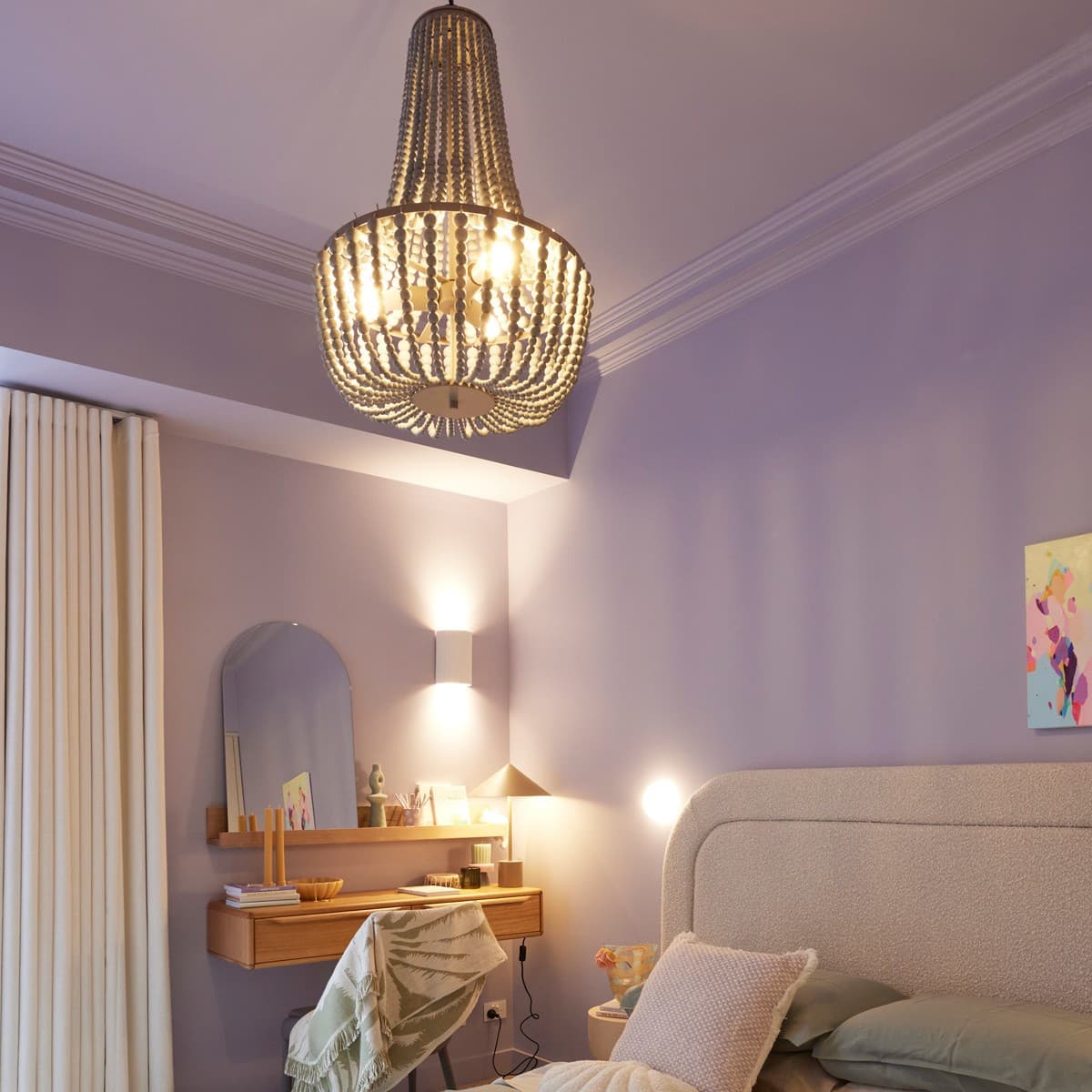 Koralky 3 Light Pendant in French Grey-img-3