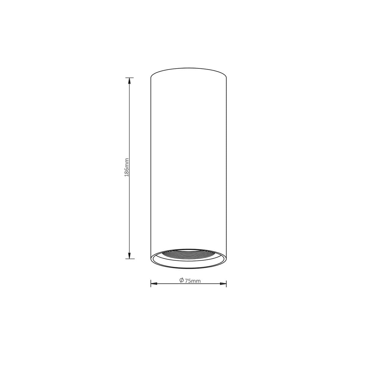 Pixel 1 Light DIY Surface Mount in Black-img-2