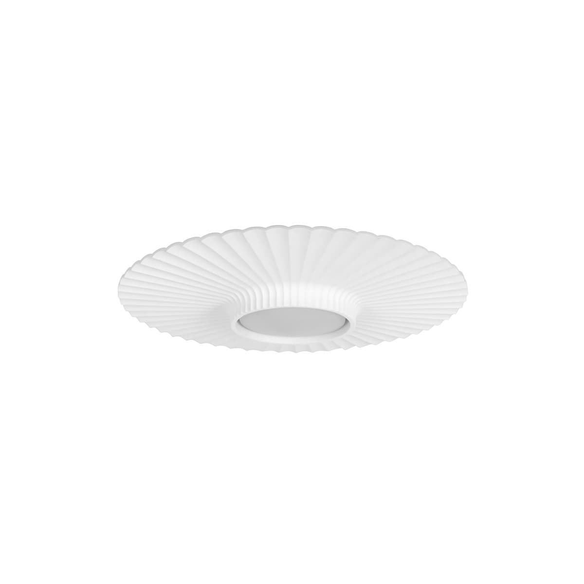 MFL Bianco 500mm Flush Mount in White Gypsum