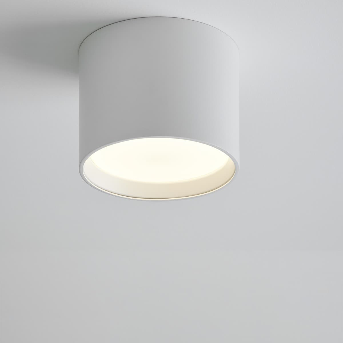 MFL Lunar 1 Light 175mm Flush Mount in White-img-3