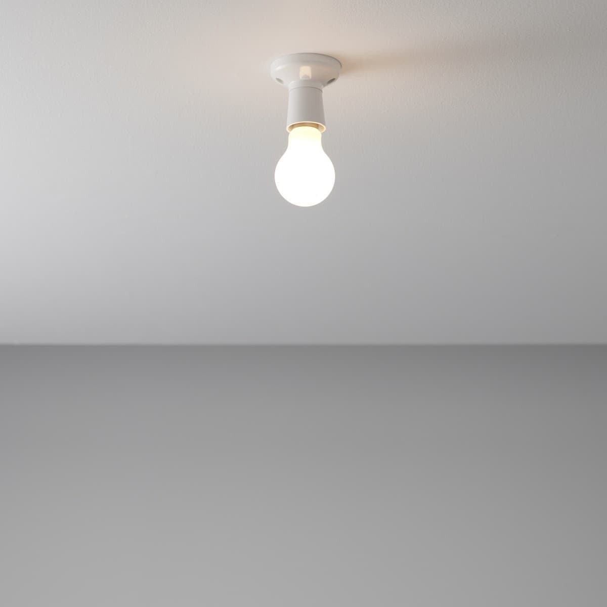 Cloud 1 Light Batten Fix in Brass with Gloss Opal Glass-img-10