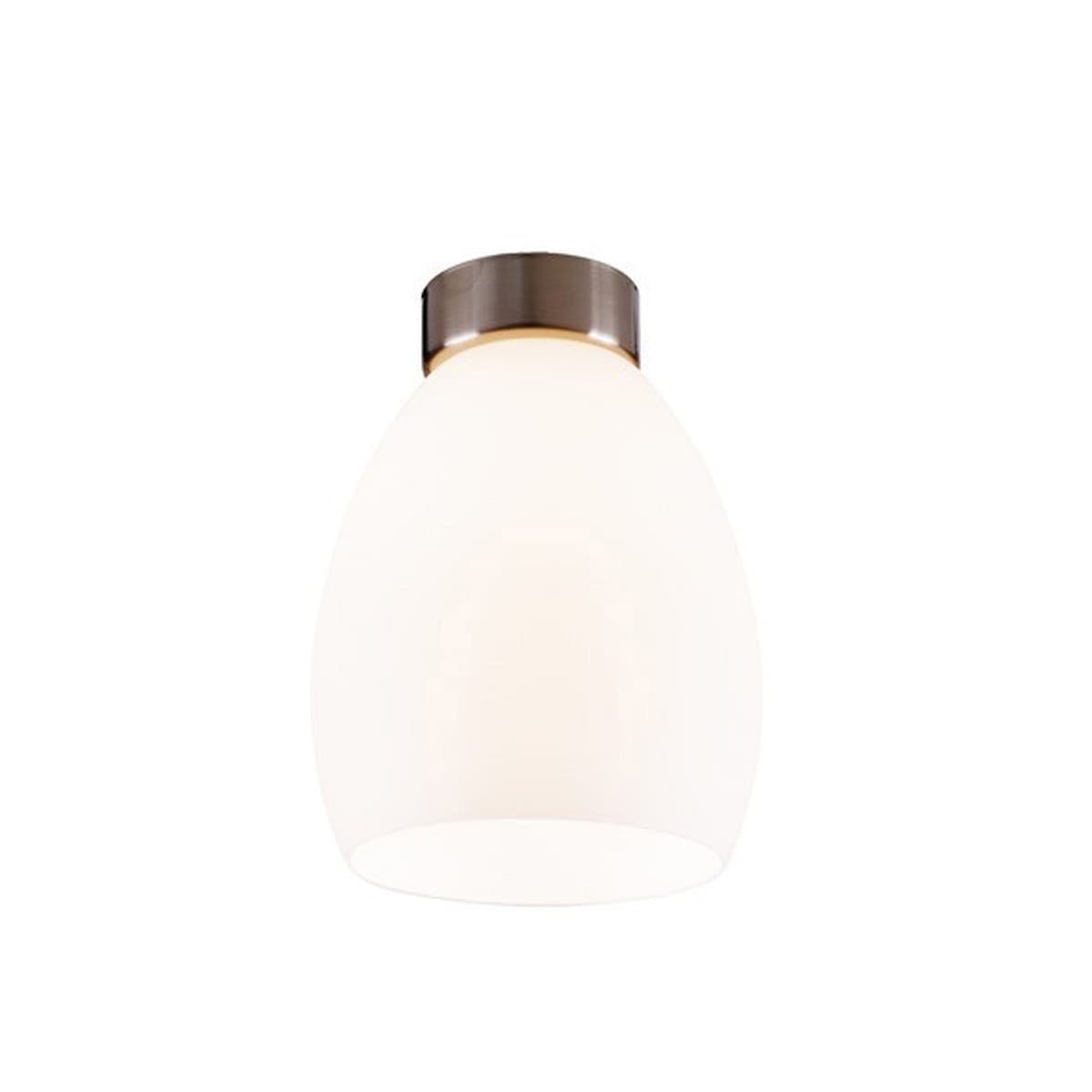 Gail DIY in Brushed Chrome Finish with Opal Glass-img-1