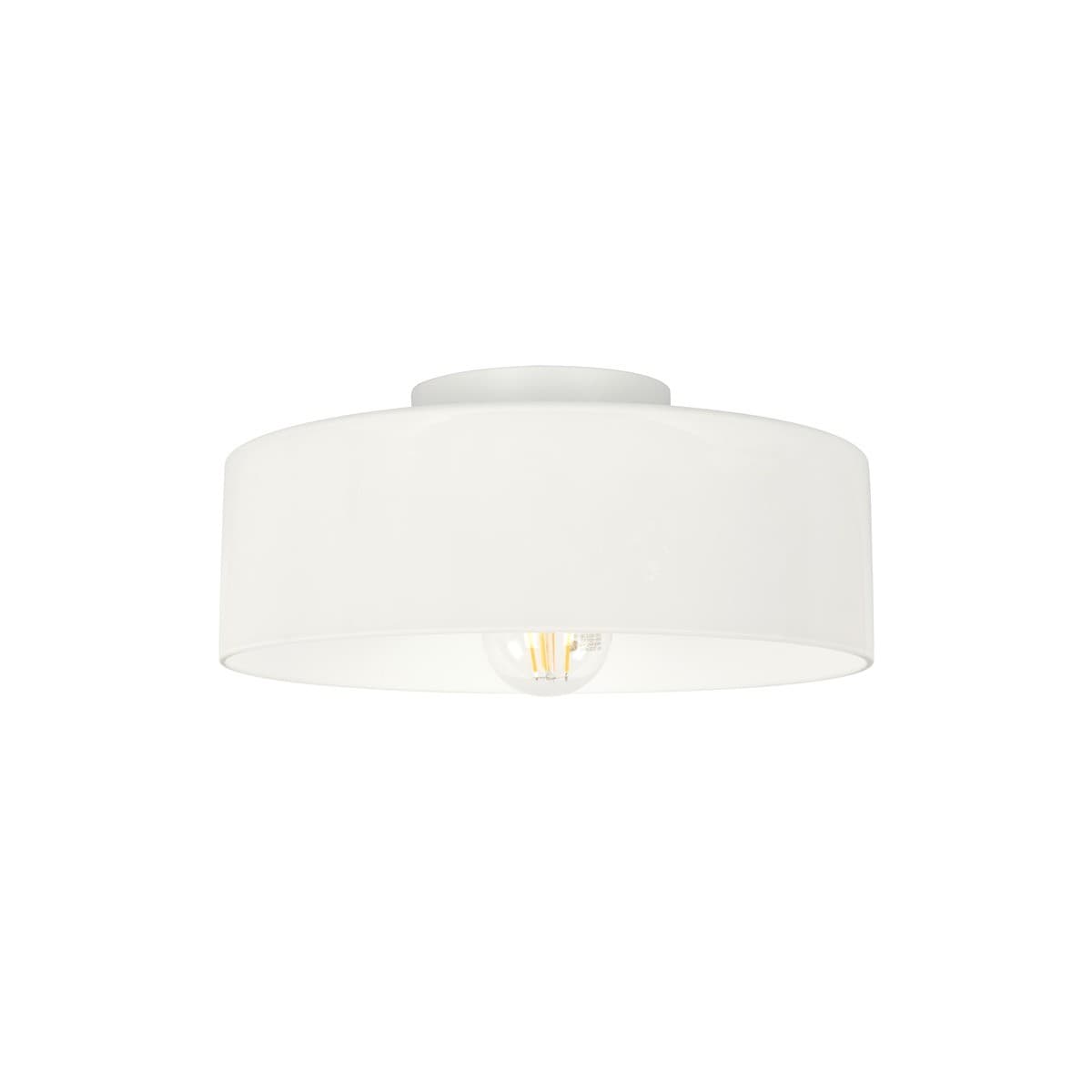 Lara 1 Light DIY Batten Fix in Opal Glass-img-1