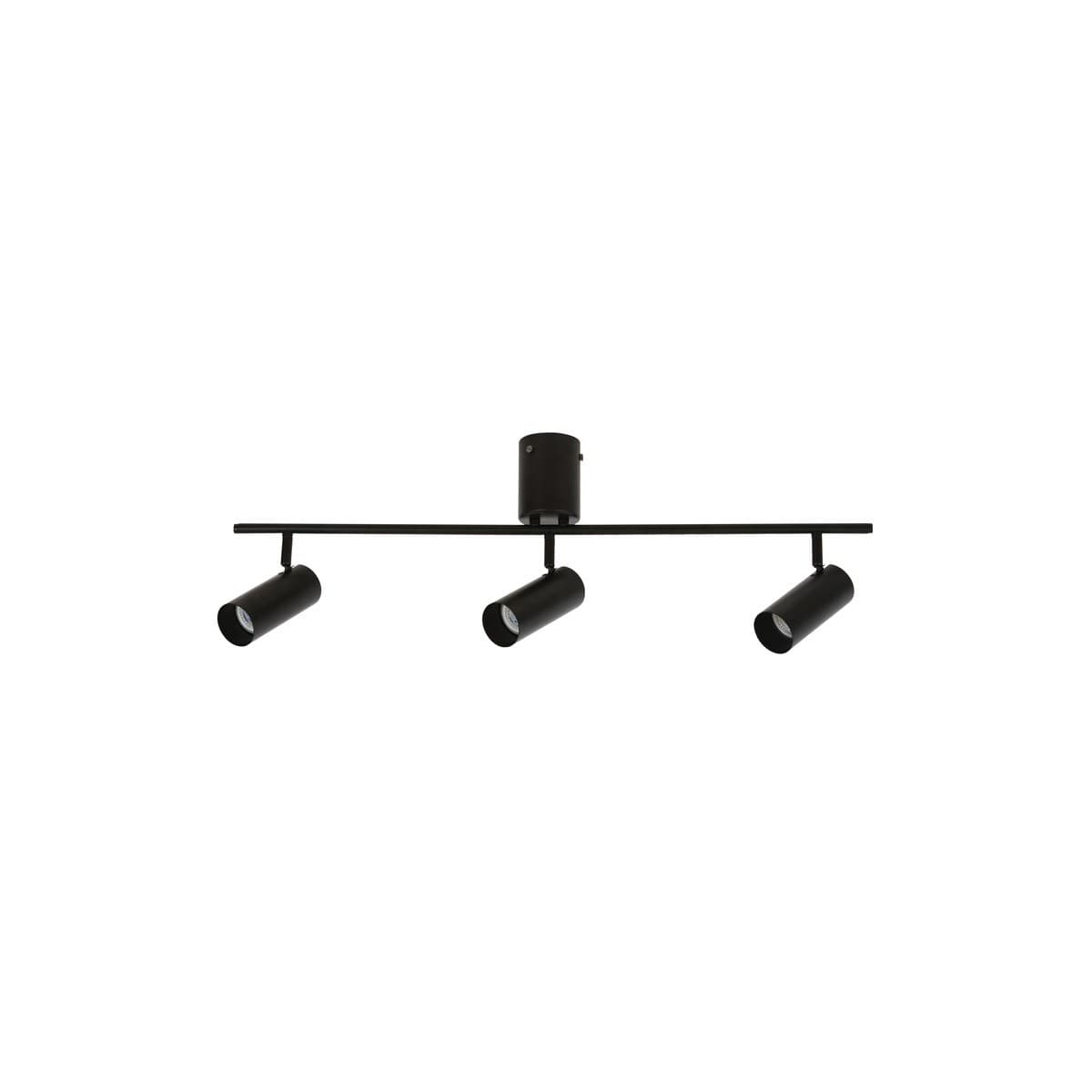 Nevada 3 Light DIY Bar Spot Light in Black-img-1