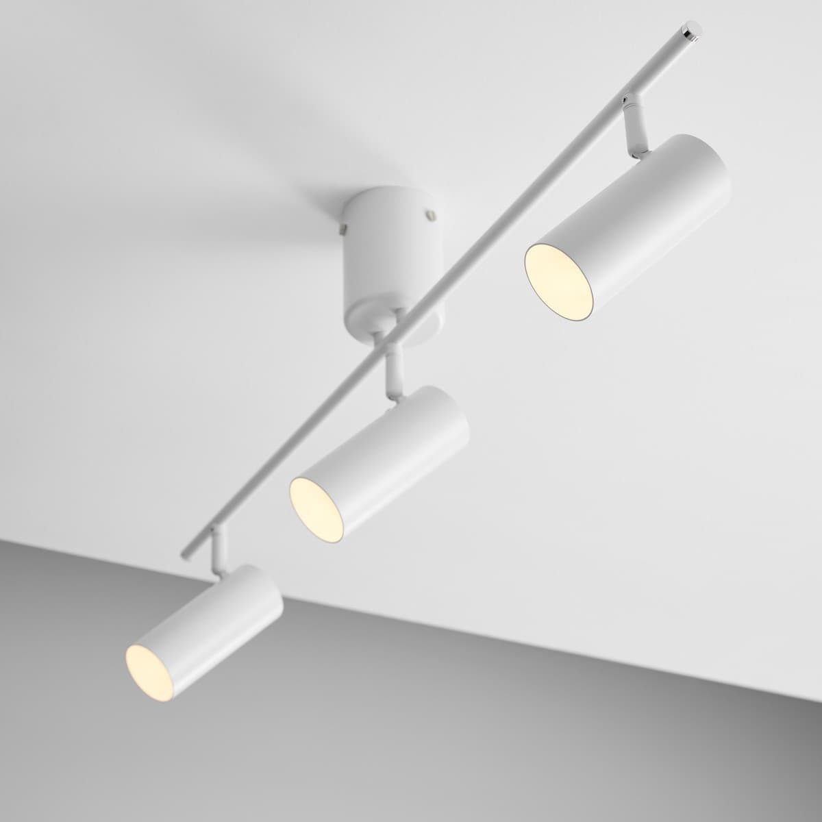 Nevada 3 Light DIY Bar Spot Light in White-img-2