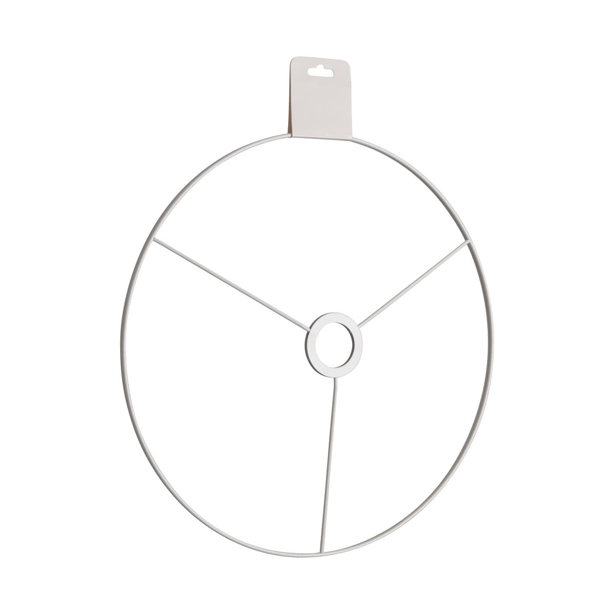 Sofia 400mm Drum Shade Ring Only in White-img-1