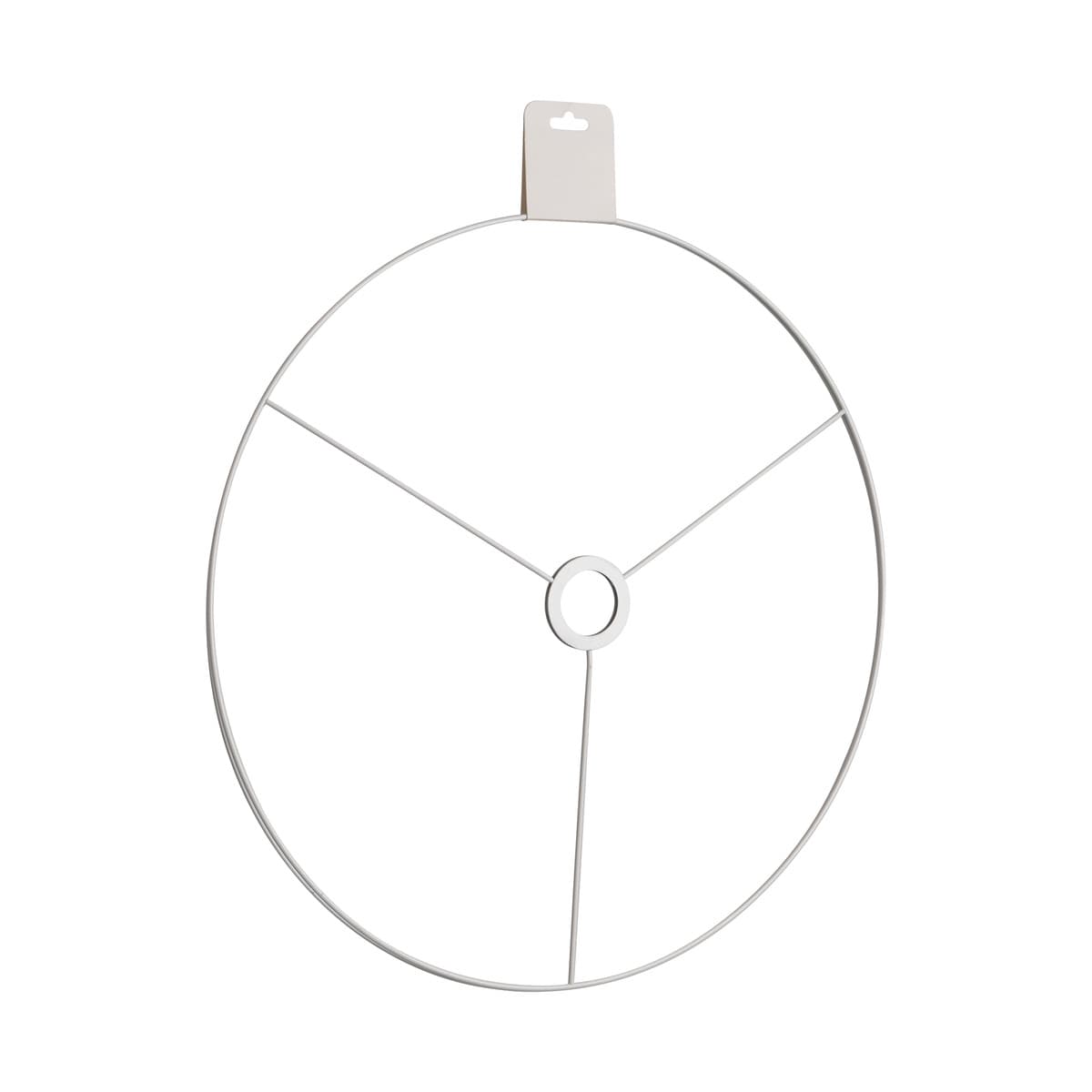 Sofia 500mm Drum Shade Ring Only in White-img-1