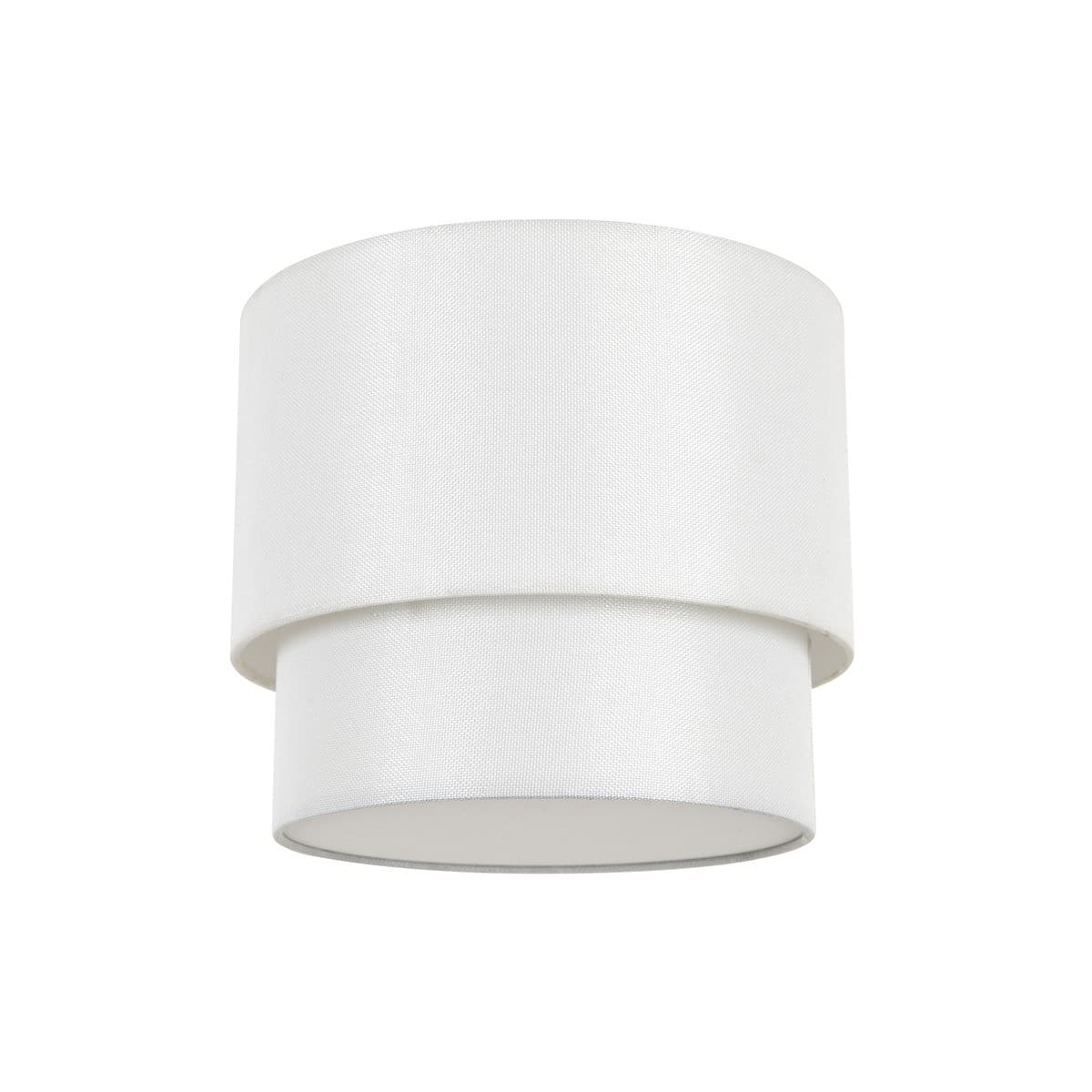 Darly Double Drum Shade in White-img-1