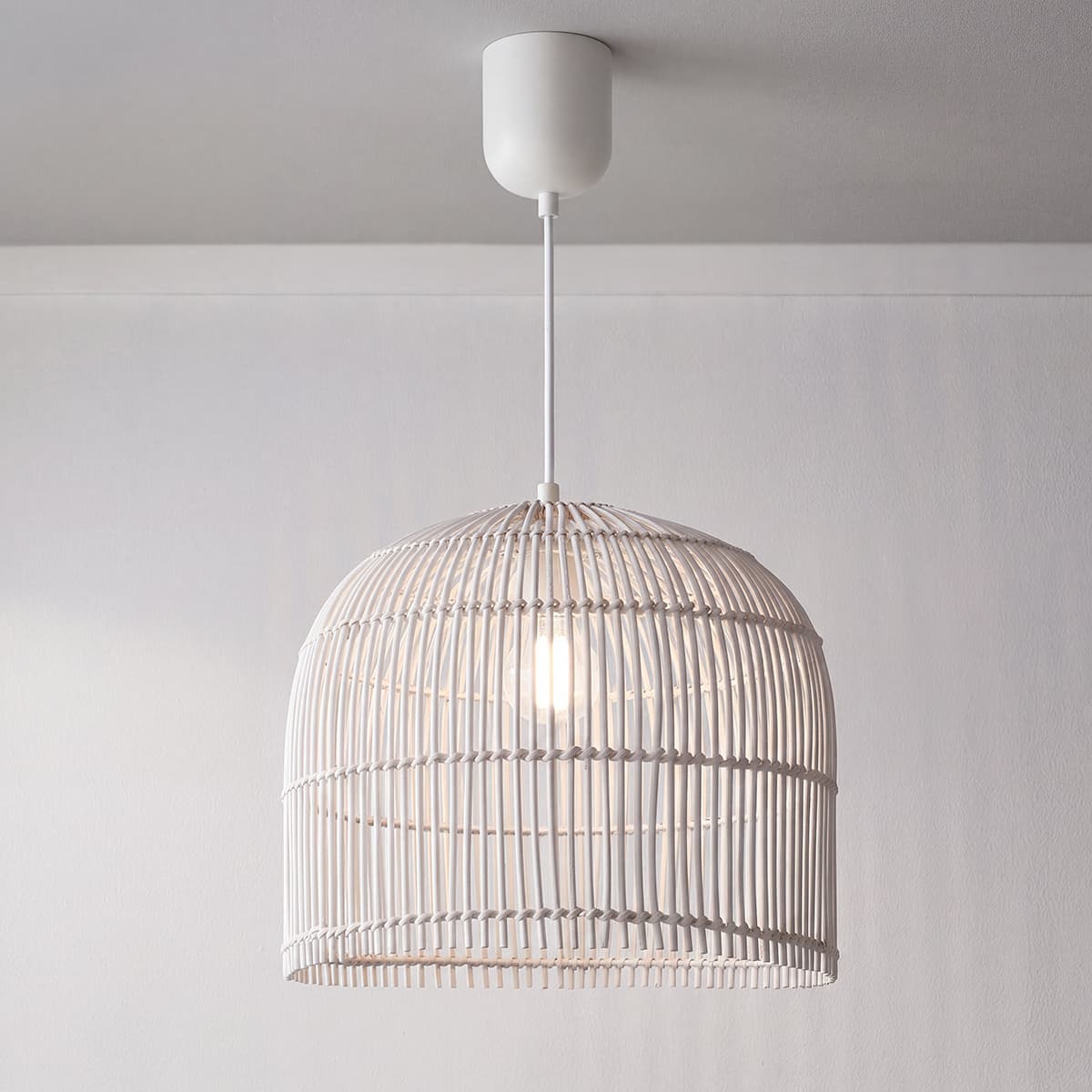 Darly DIY Batten Fix 550mm Suspension Cord in White-img-3