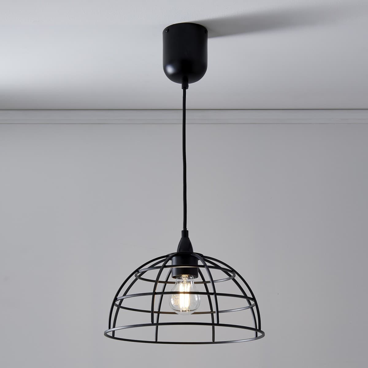 Darly DIY Batten Fix 550mm Suspension Cord in Black-img-4