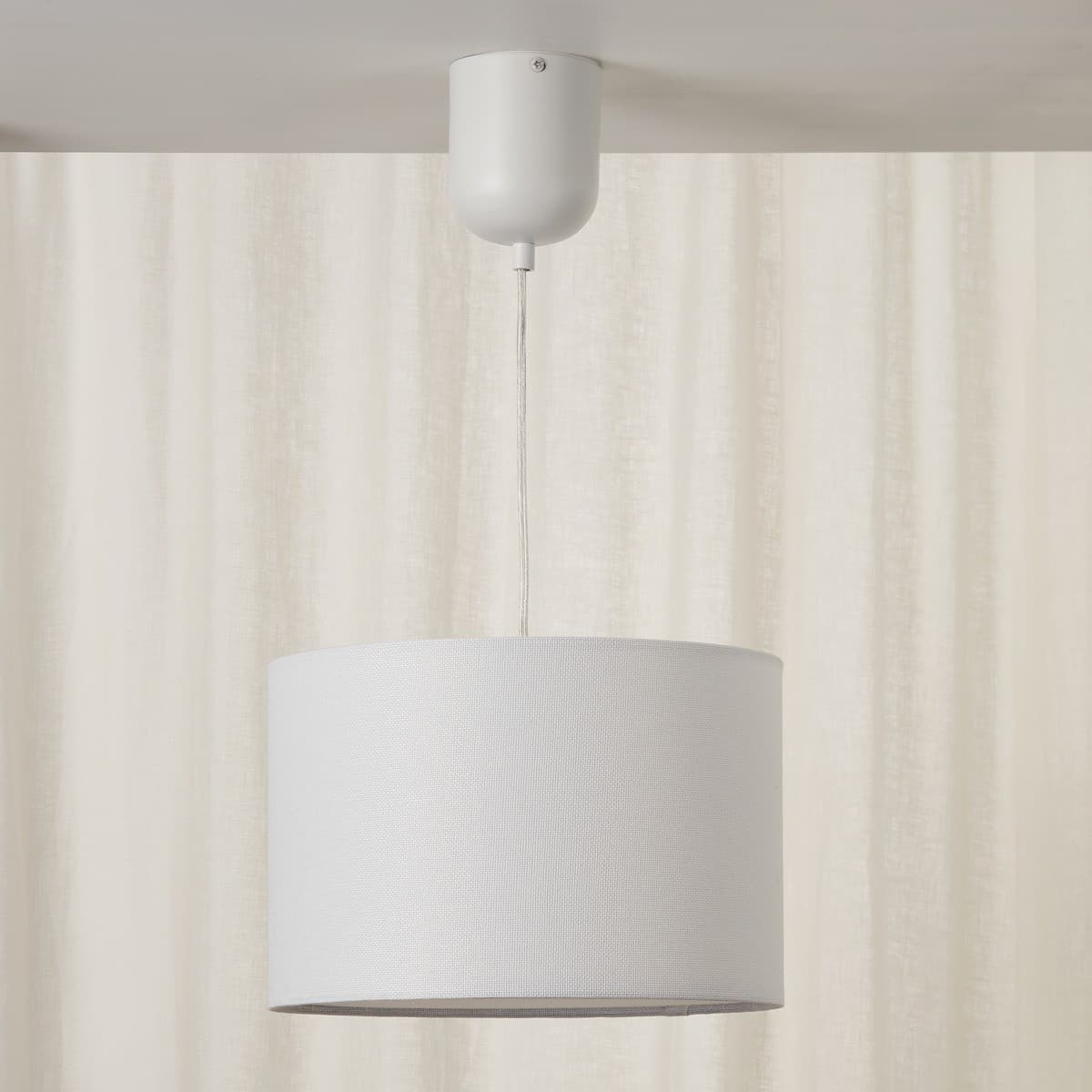 Darly 300mm Batten Fix Shade in White-img-3
