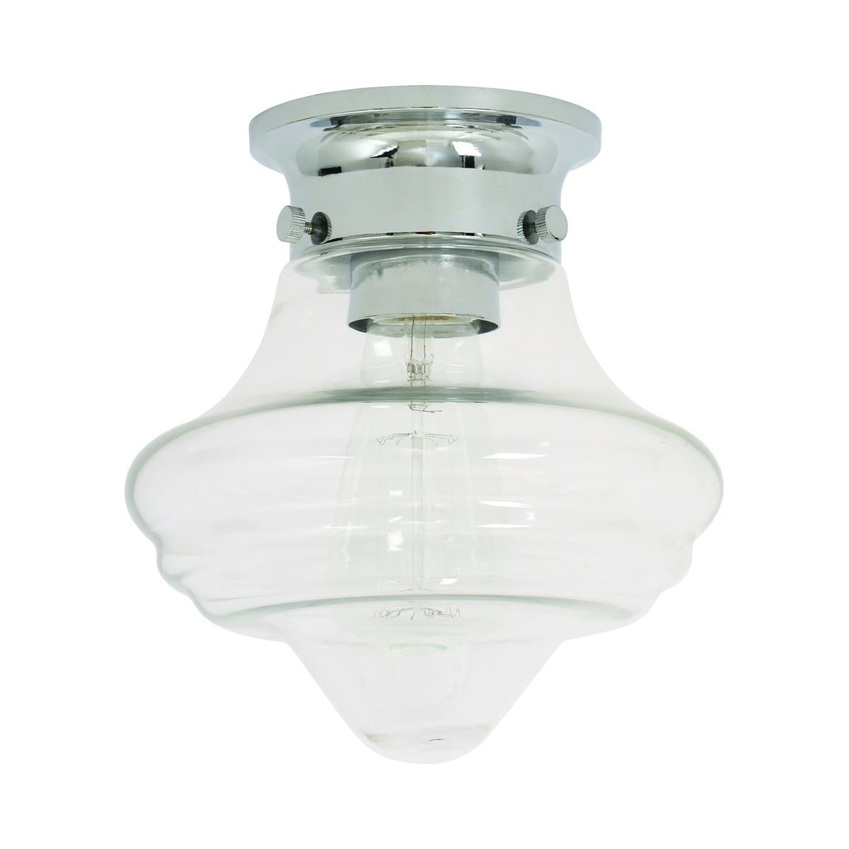 Hamilton 1 Light DIY Batten Fix in Chrome/Clear-img-1