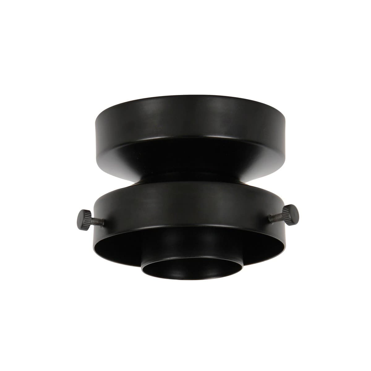 Chrysler 1 Light Batten Fix Holder in Black-img-1