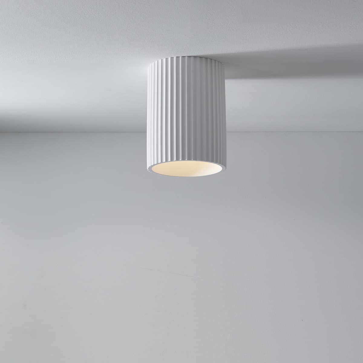 MFL Gypsum 1 Light Batten Fix in White-img-2