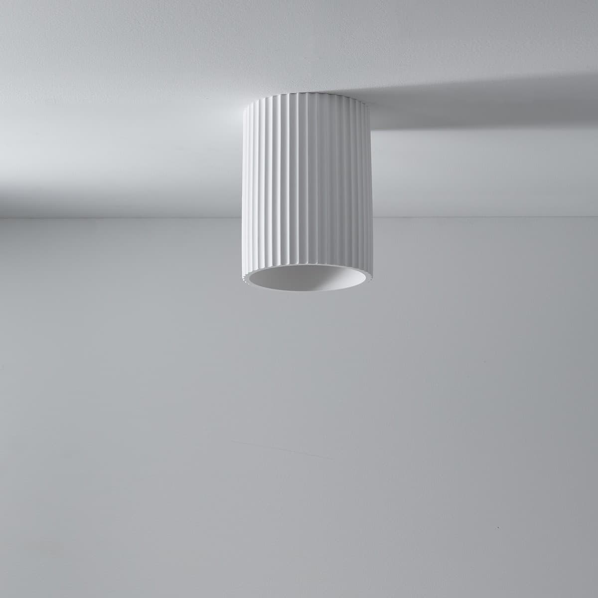 MFL Gypsum 1 Light Batten Fix in White-img-3
