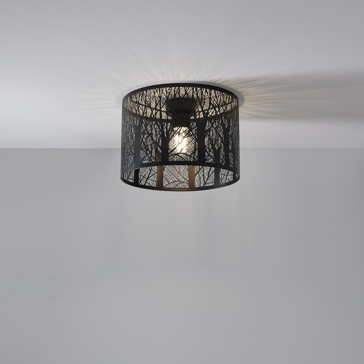 Forrest 1 Light Batten Fix in Black