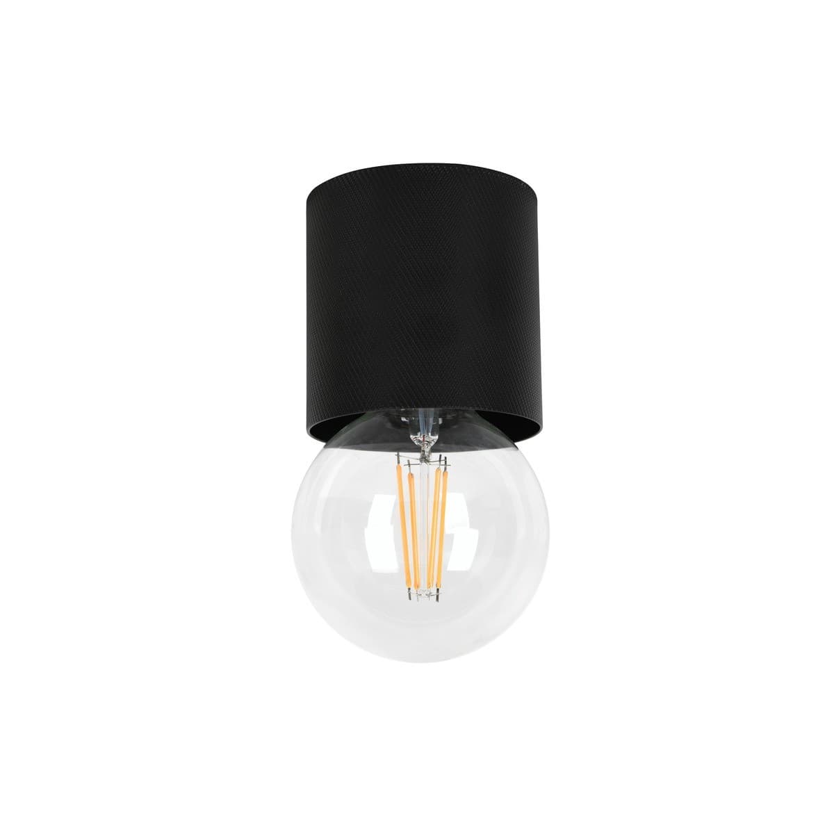 Etch 1 Light Batten Fix in Black-img-1
