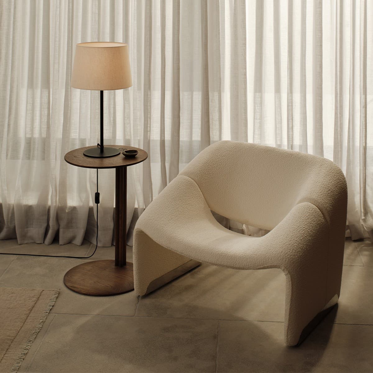 Darly 300mm Tapered Shade in Natural-img-2