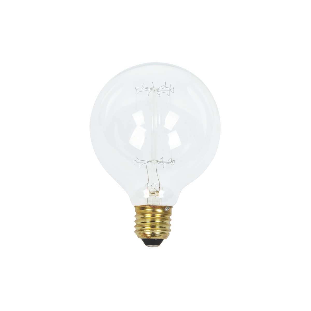 Lucci Karbon 25W ES Clear Decorator G95 Globe-img-1