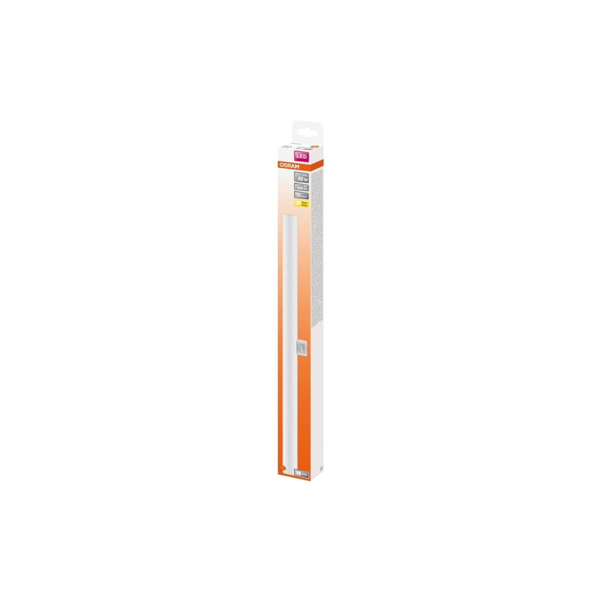 Osram LEDinestra 6W LED 500mm S14d Opal Globe in Warm White-img-3