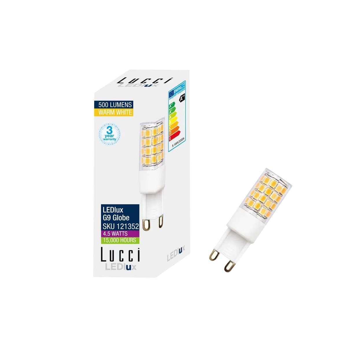 Lucci G9 4.5W Globe in Warm White-img-2