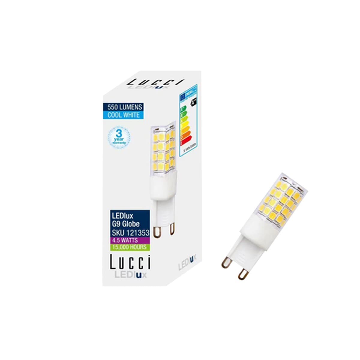 Lucci G9 4.5W Globe in Cool White-img-2