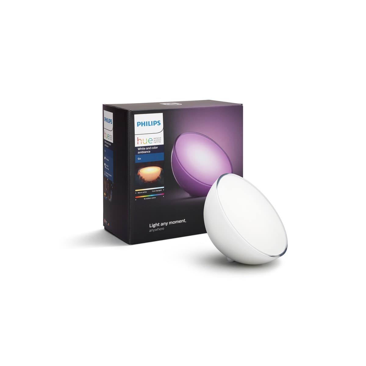Philips Hue Go 6W Dimmable RGB + White Table Lamp-img-1