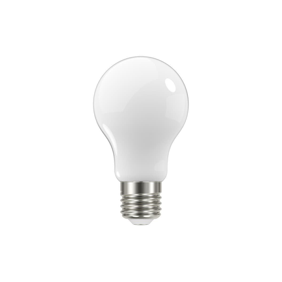 GE 7.5W Glass Opal ES LED GLS Globe in Day Light