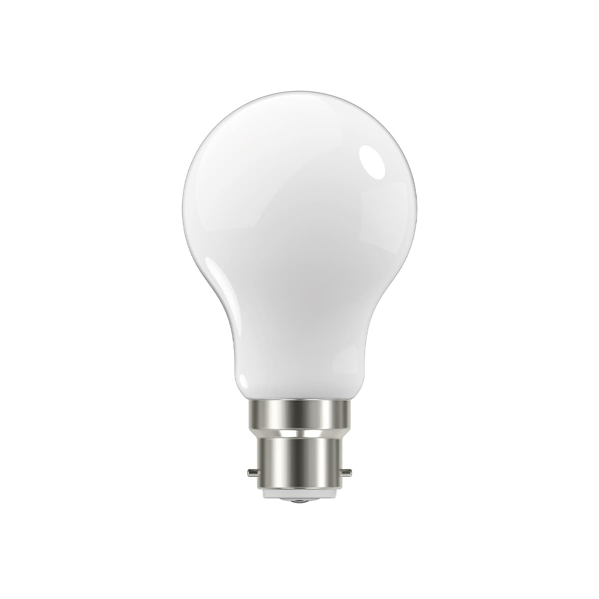 GE 10.5W Glass Opal BC LED GLS Globe in Warm White-img-1