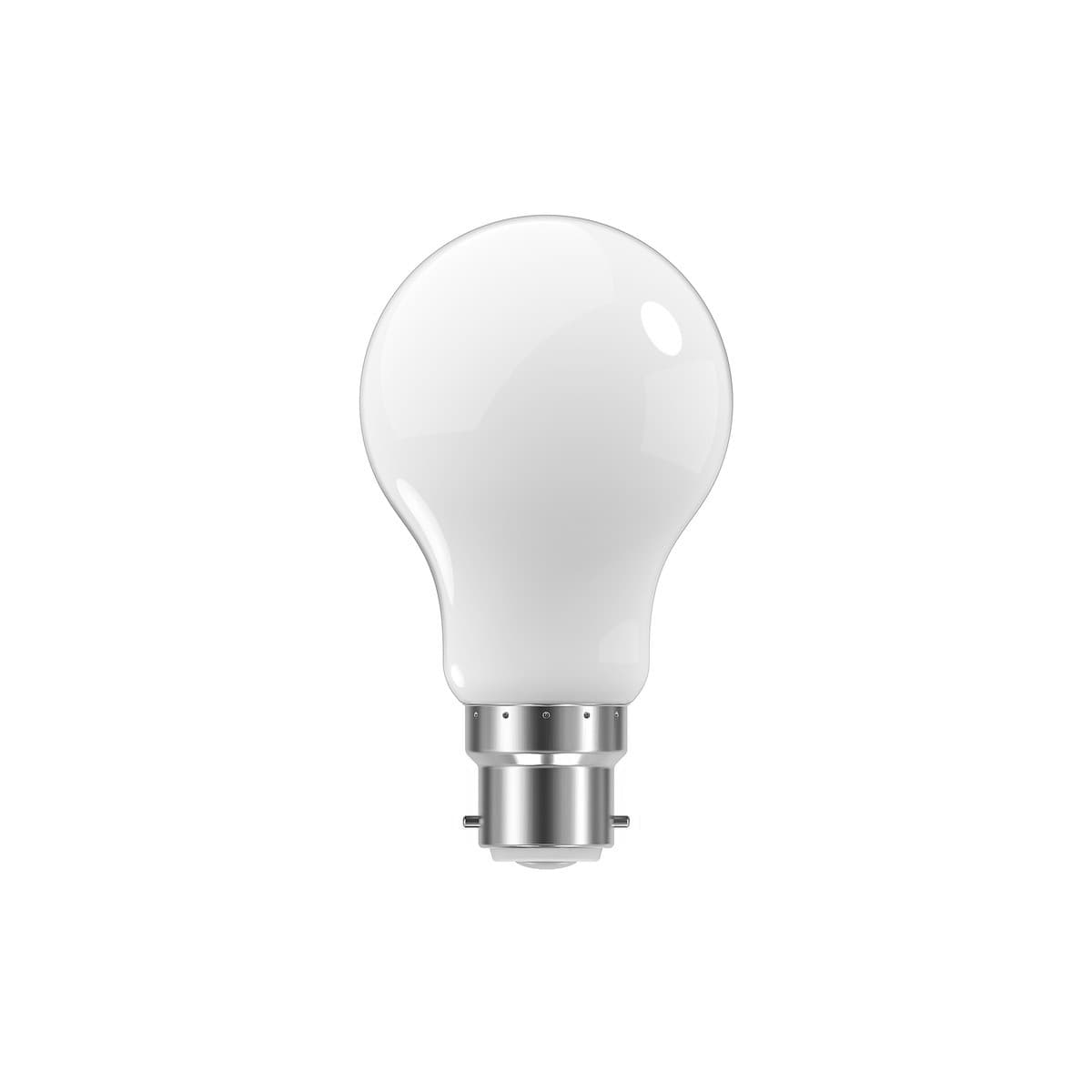GE 7.6W Opal Dimmable LED GLS BC Globe in Warm White-img-1