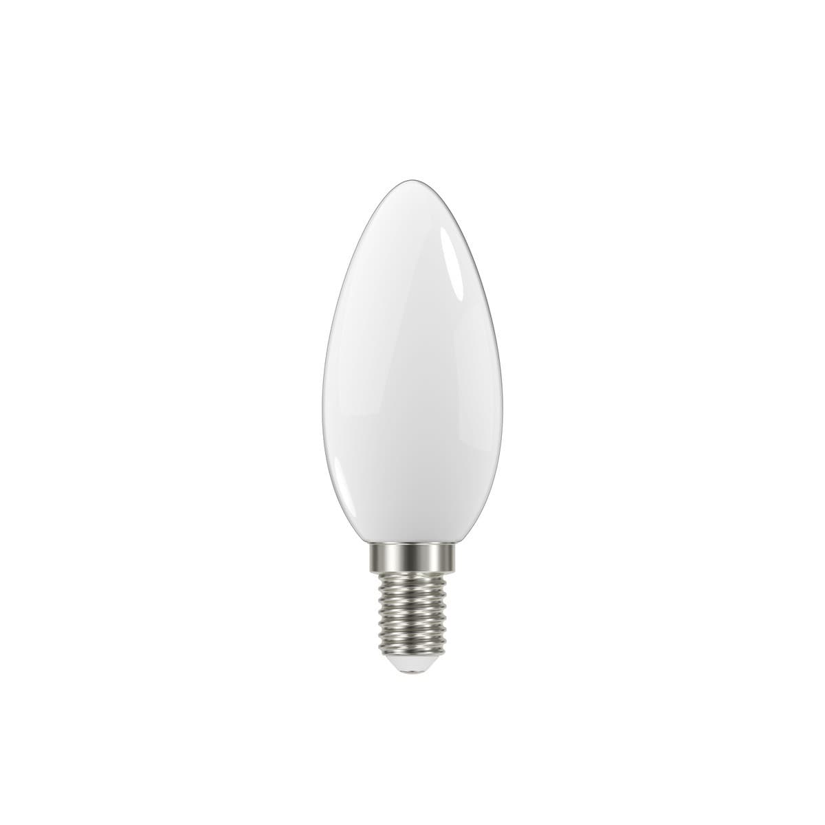 GE 4.7W LED Opal SBC Candle Warm White Globe-img-1