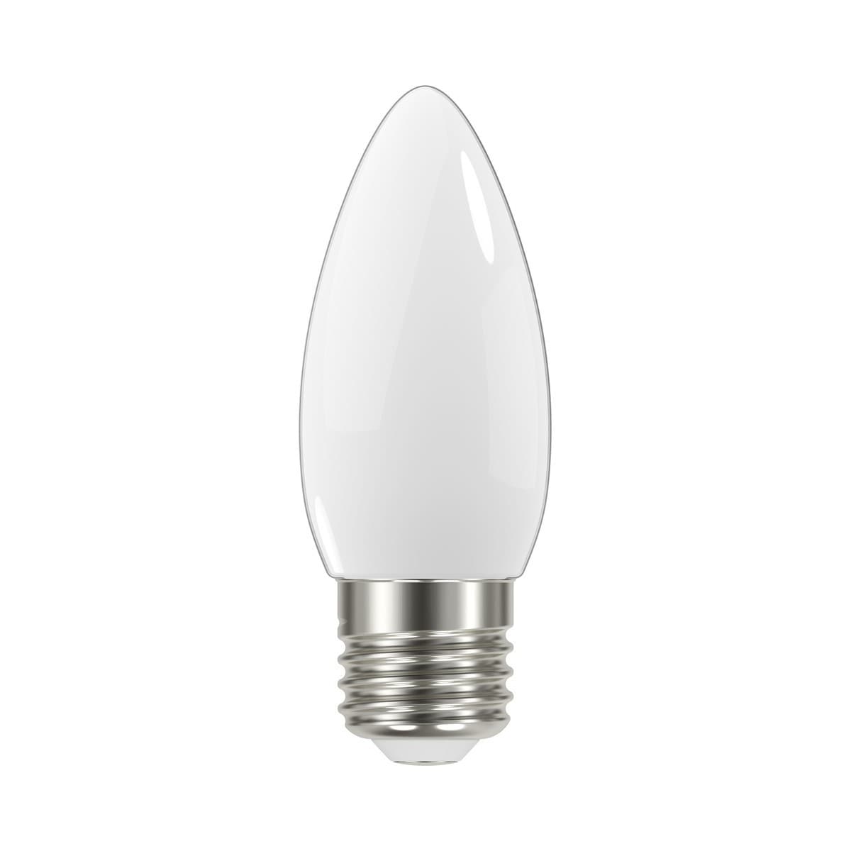 GE 4.7W LED Opal ES Candle Cool White Globe-img-1
