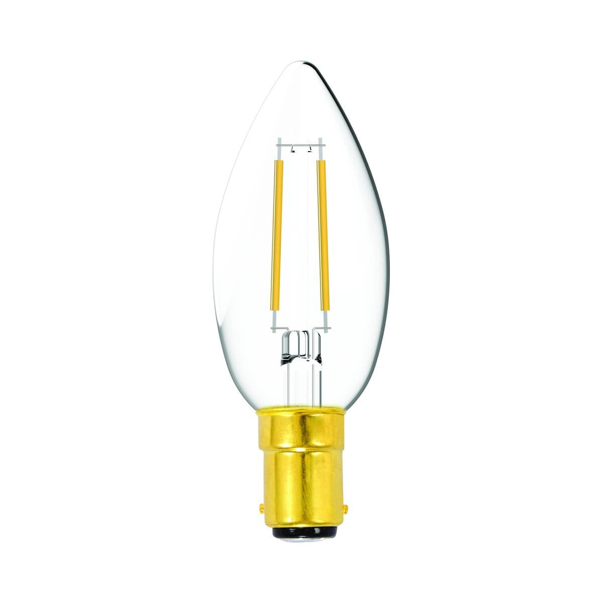 GE 2.5W Heritage LED Candle SBC Globe in Warm White-img-1