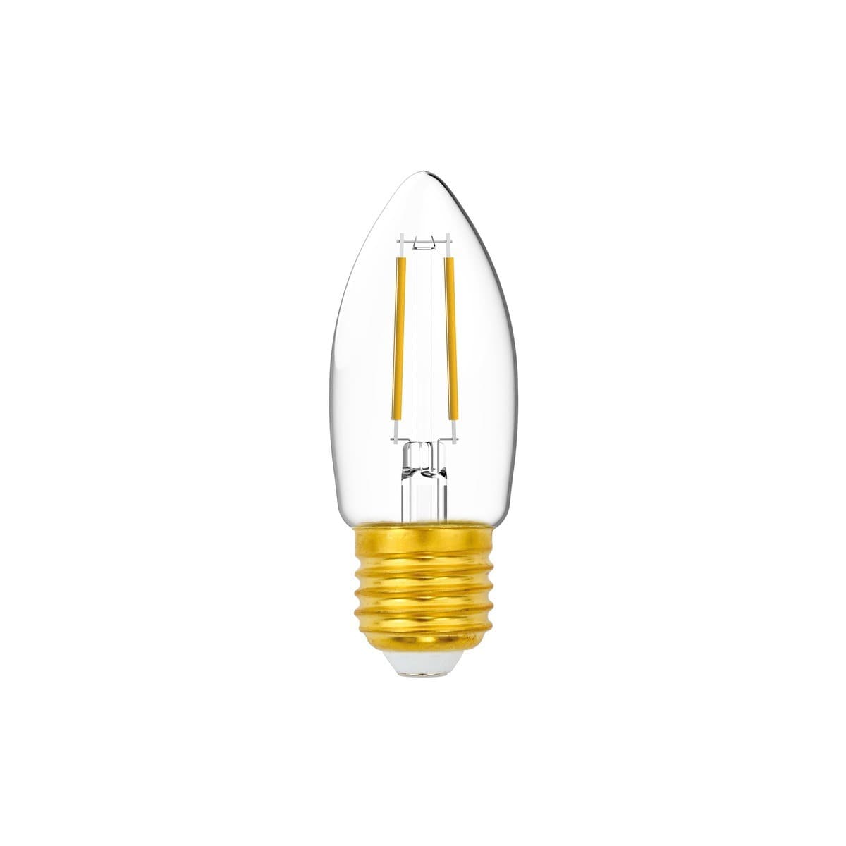 GE 2.5W Heritage LED Candle ES Globe in Warm White-img-1