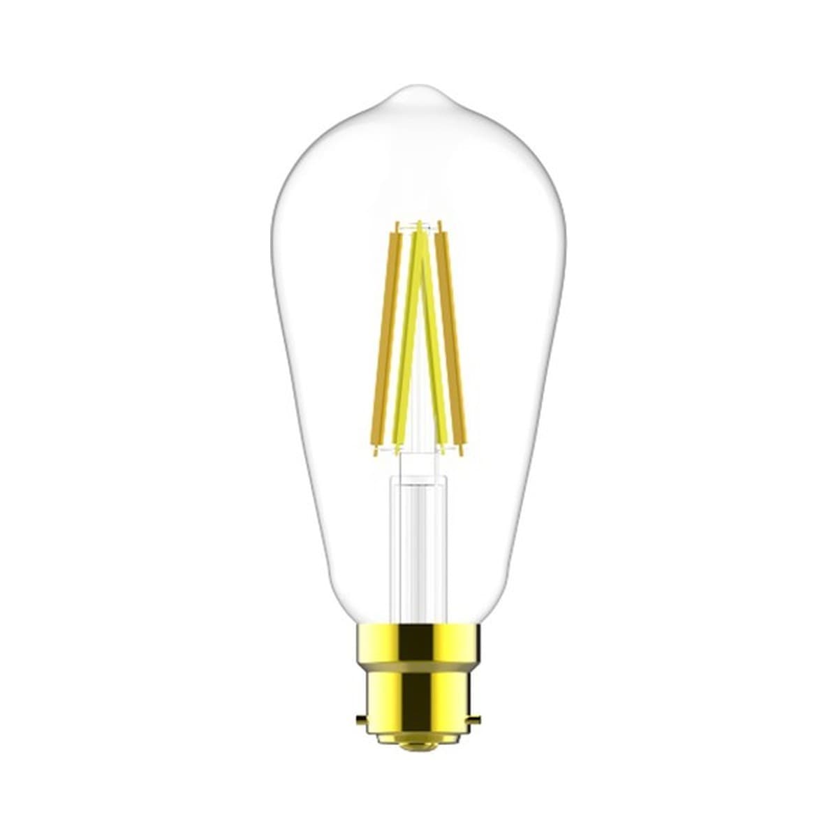GE Imagine Sync 6.5W BC CCT LED Dimmable Smart Heritage Pilot Globe-img-1
