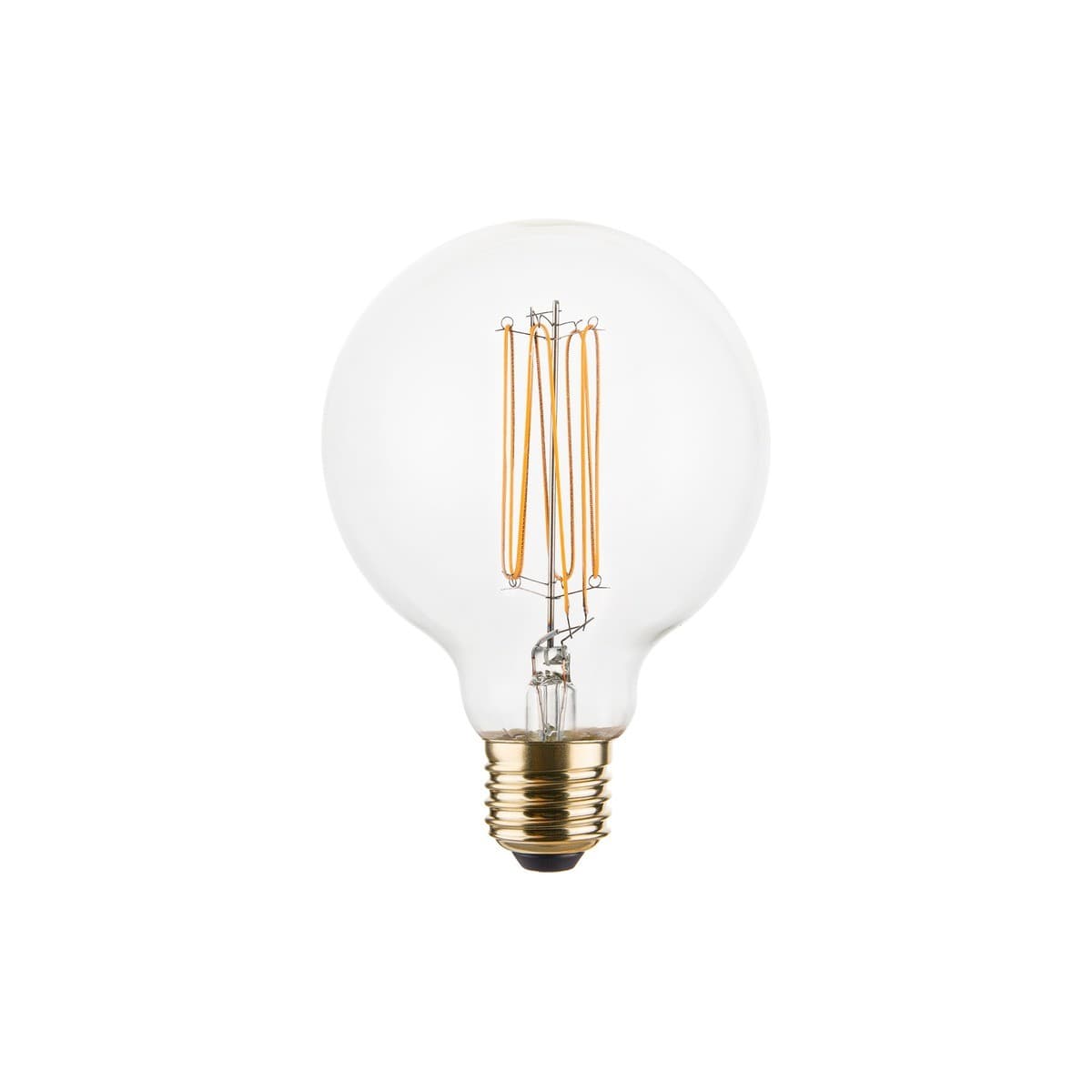 Lucci 2W LED Karbon G95 ES Globe with Clear Glass in Warm White-img-1