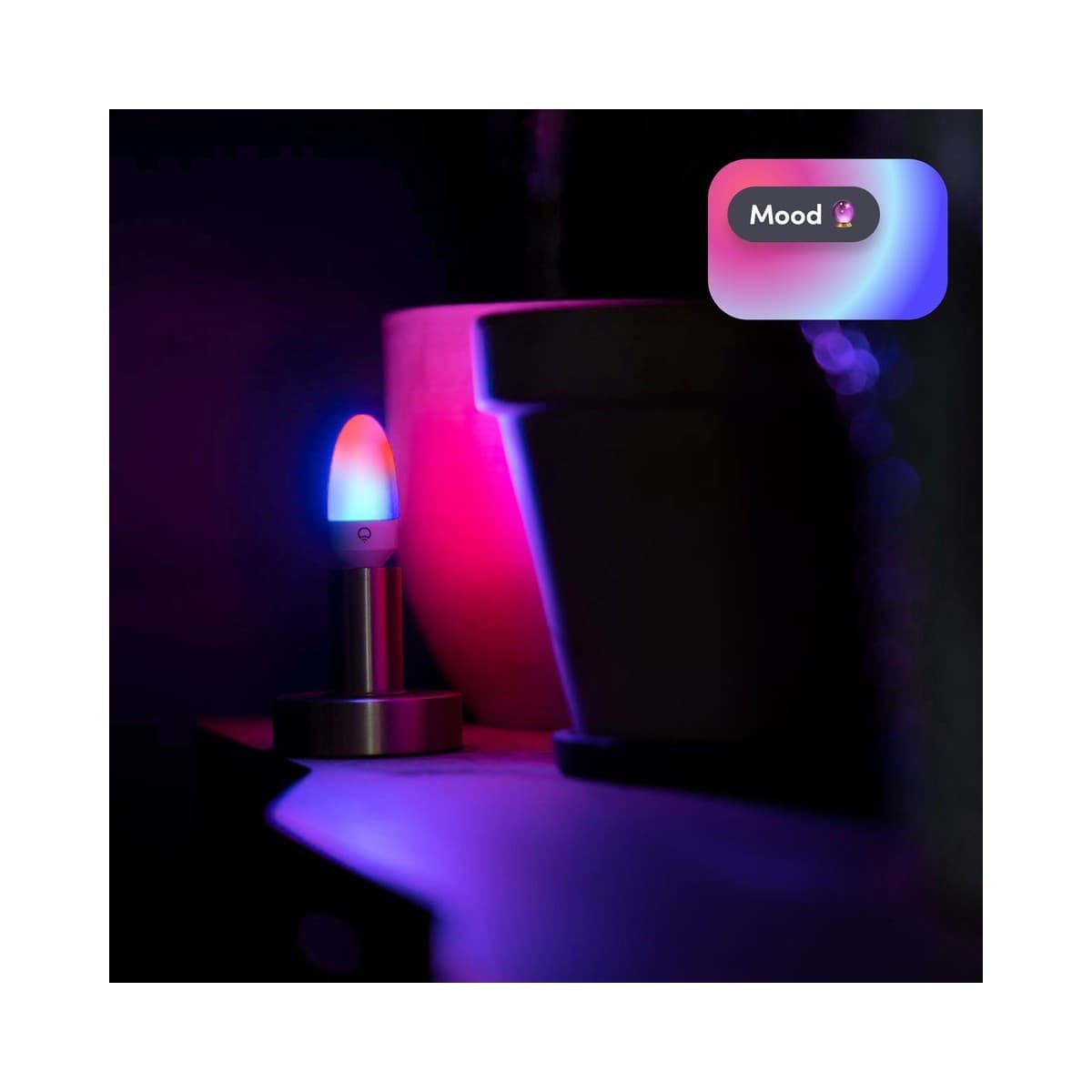 LIFX Colour Zones 4.2W Dimmable SES LED Candle Smart Globe in RGB + Full White Spectrum-img-5