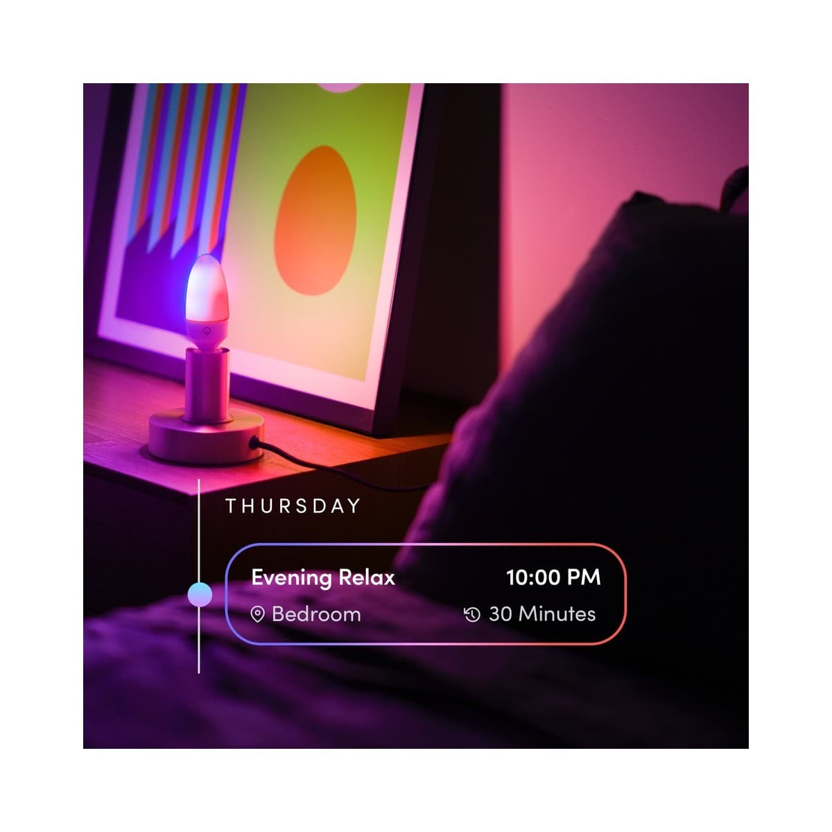LIFX Colour Zones 4.2W Dimmable SES LED Candle Smart Globe in RGB + Full White Spectrum-img-6