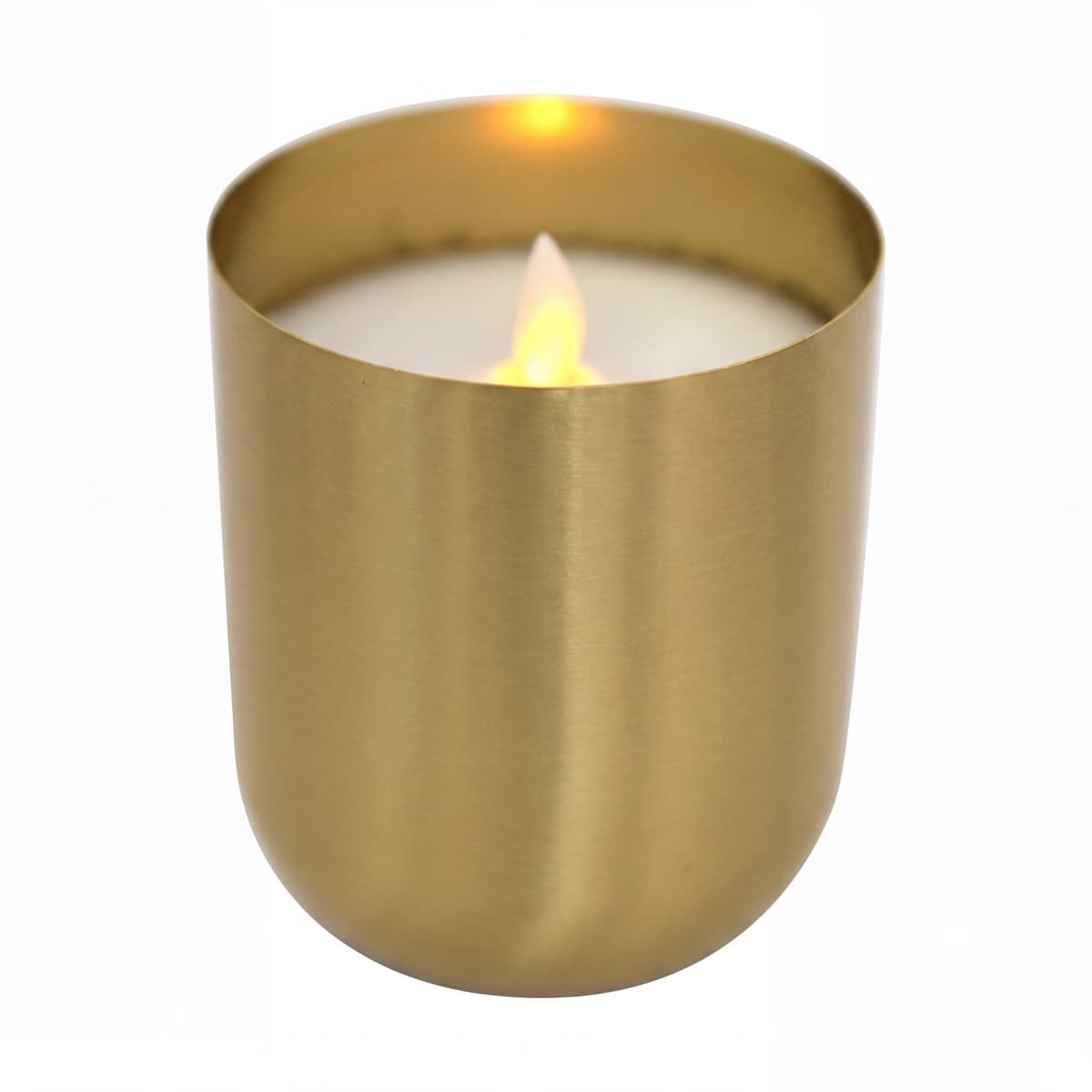 Haus & Co LED Candle in Aged Brass-img-1