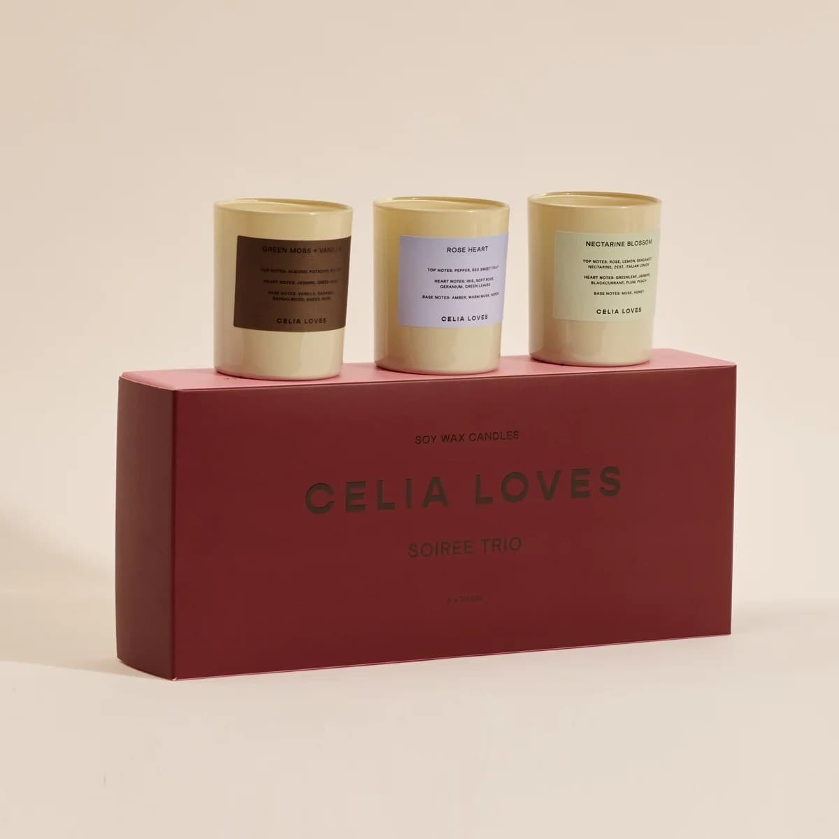 Celia Loves Soiree 3 Pack Candle Gift Set-img-1