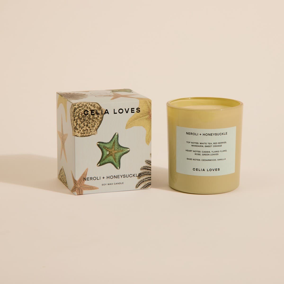 Celia Loves Large Candle in Neroli + Honeysuckle Fragrance-img-1