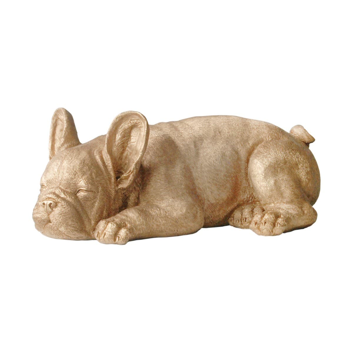 White Moose Sleeping Frenchie in Gold-img-1