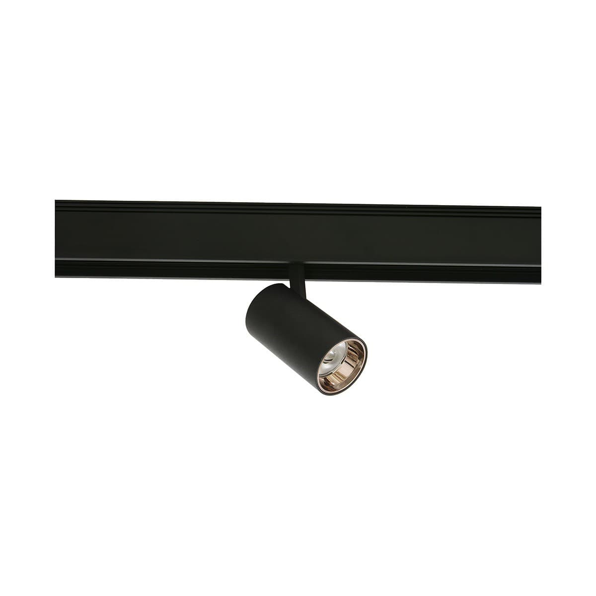 MFL Induction Medium Cylinder Track Light in Black-img-1