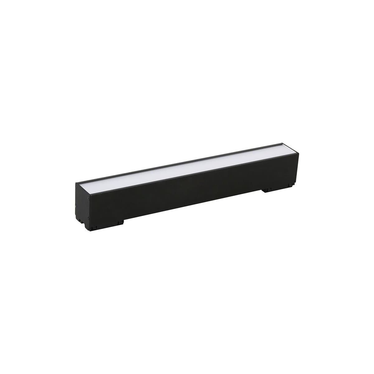 MFL Induction Small Linear Track Light in Black