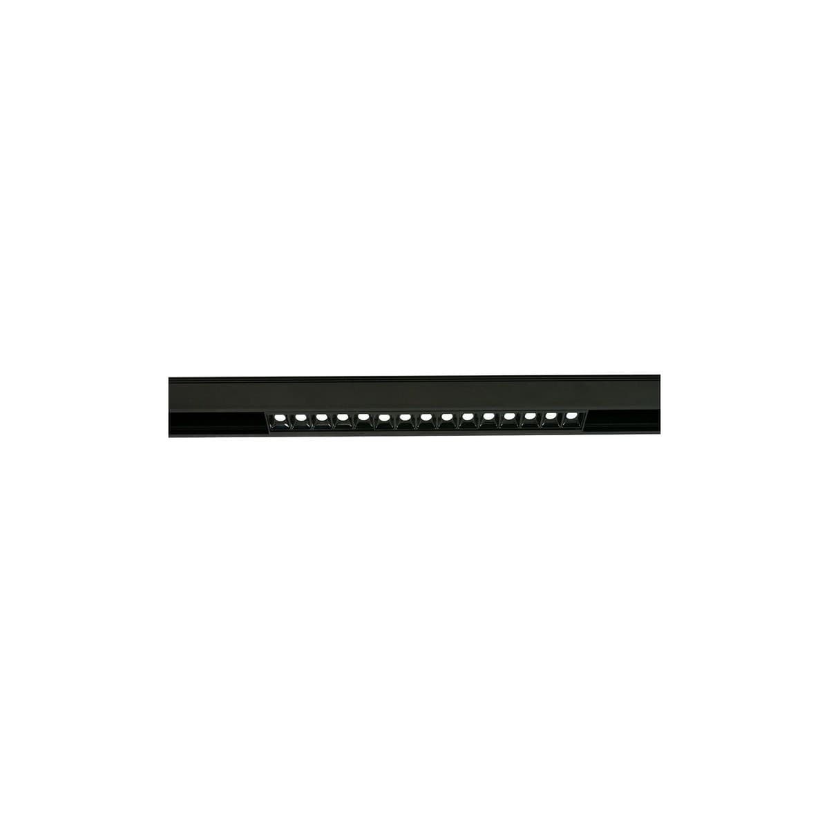 MFL Induction 15 Light COB Linear Track Light in Black