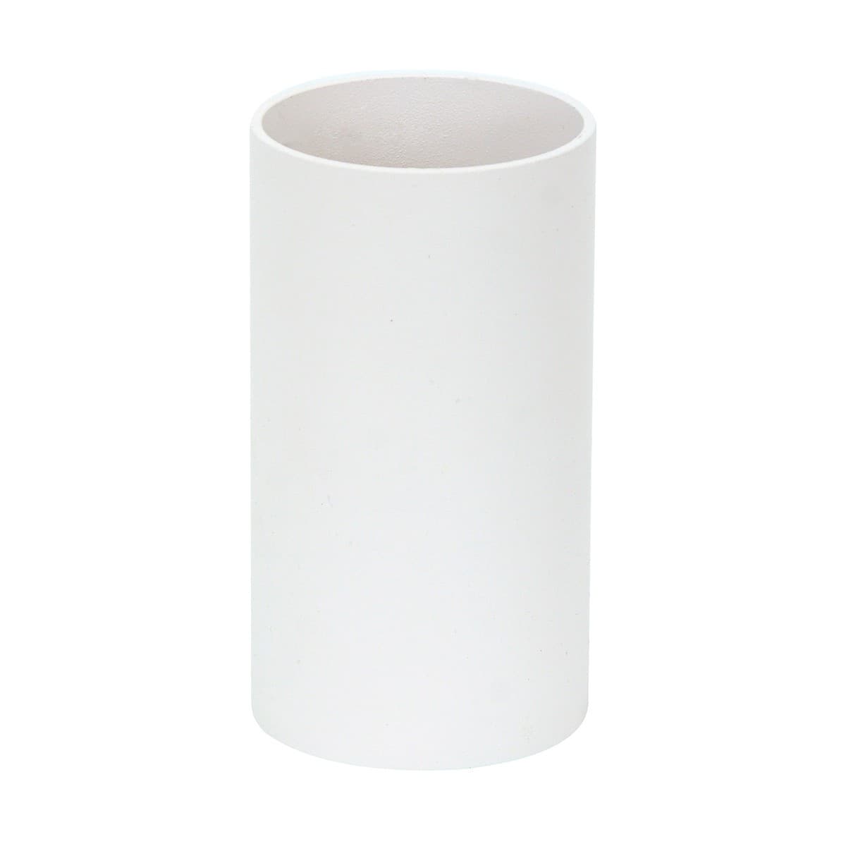 MFL Script Short Cylinder Shade in White-img-1