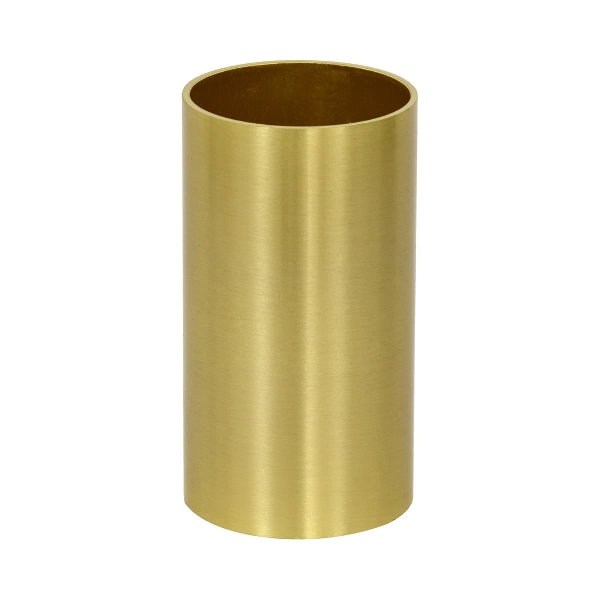 MFL Script Short Cylinder Shade in Brass-img-1